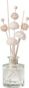 50 Pcs Reed Diffuser Sticks Rattan Flower Reed Fragrance Diffuser Set Diffuser Sticks for Office Home Decor