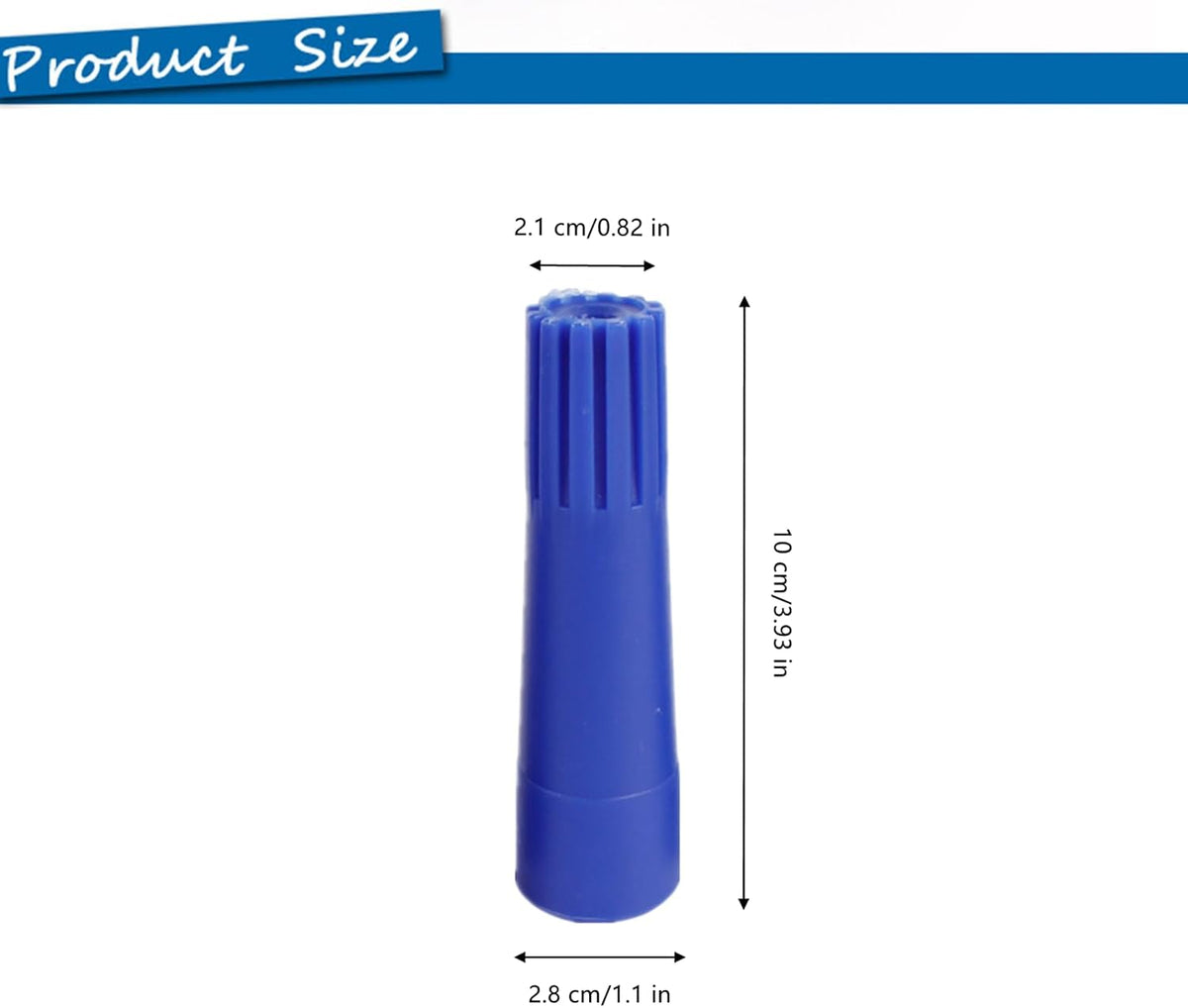 3 Pcs Blue Squeegee Adapter