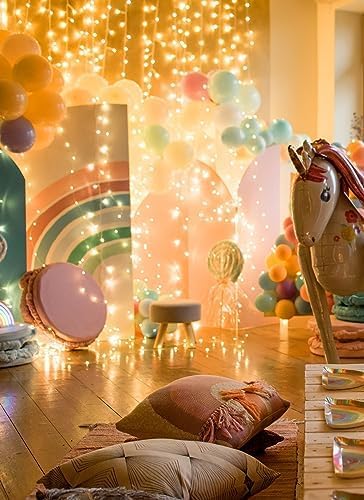 Brightown 12 Pack 7ft Battery Operated LED Fairy Lights for Xmas Decoration