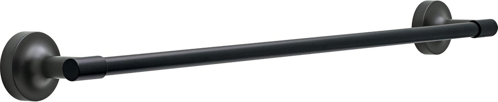 Franklin Brass Voisin (1-Pack) 24' Towel Rack for Bathroom, Matte Black Bar Holder Wall Mounted Rod, Hardware | Accessories VOI24-MB