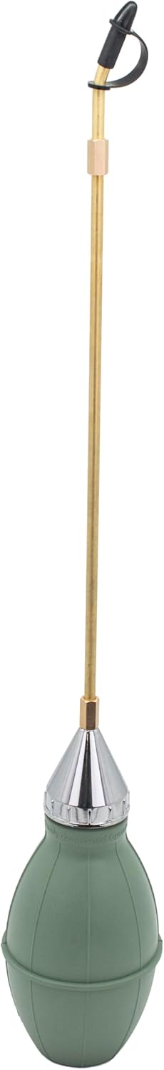 JT Eaton Puff-D Bulb Insecticidal Duster for Pest Control, Green