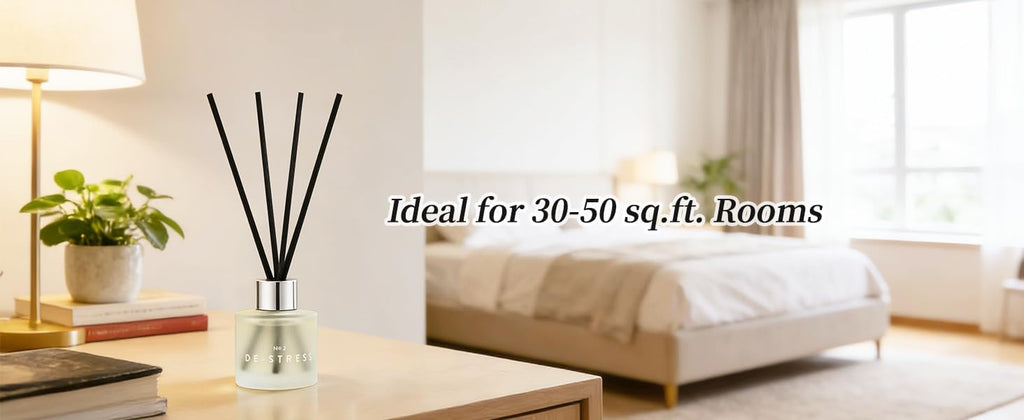 3 Pack Fragrance Reed Diffuser, Lavender Jasmine Lemongrass, 50ML