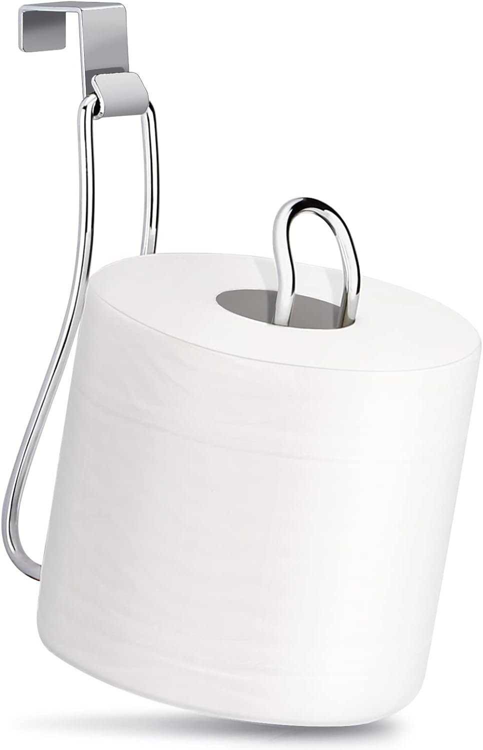 Over the Tank Toilet Paper Holder, Metal Toilet Paper Holder, Chrome