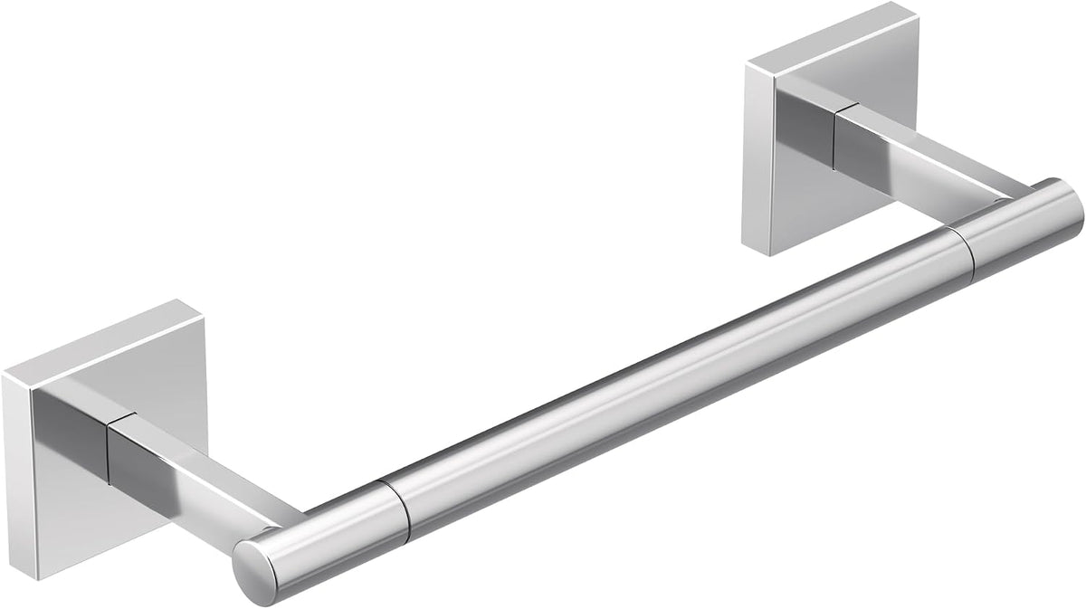 Moen Triva Chrome 9" Bathroom Hand -Towel Bar, BP1886CH