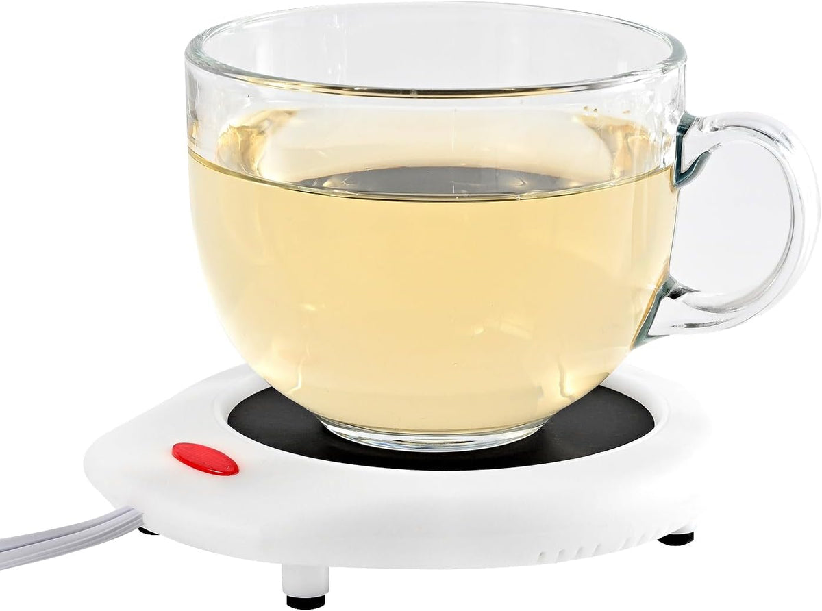 ASAWASA Candle Warmer for Large Jar, Coffee Mug Warmers (White)