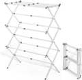 Foldable Clothes Drying Rack 41"x29"x14" - White