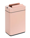 ELPHECO Slim Bathroom Trash Can with Lid 2.6 Gallon Smart Trash Can Pink