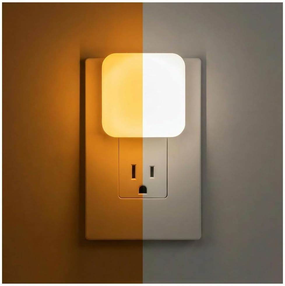 Lights By Night Night Lights Plug into Wall, Dimmable, Tunable White
