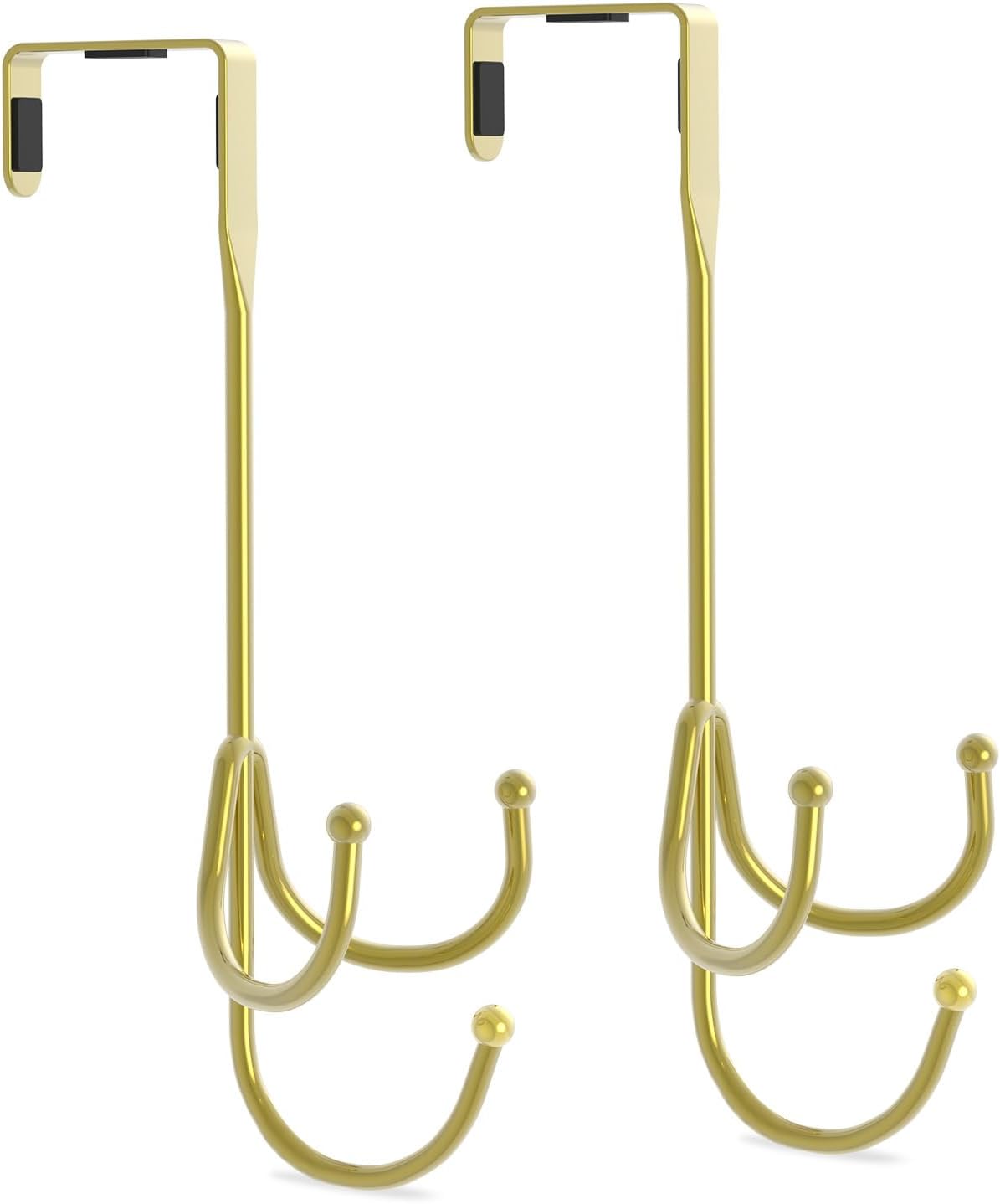 Over The Door Hooks Gold, Door Hooks for Hanging Towels, Coats
