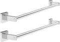 MKO Towel Bar for Bathroom, 24" Wall Mounted Towel Rack, Brushed Nickel