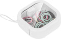 Hair Tie Organizer, Small Portable Hair Accessories Storage Can Be Stackable Or Hung On The Wall, Small Items Holder Hair Tie Organizer for Jewelry Hair Stuff Hair Clip Cotton Swab