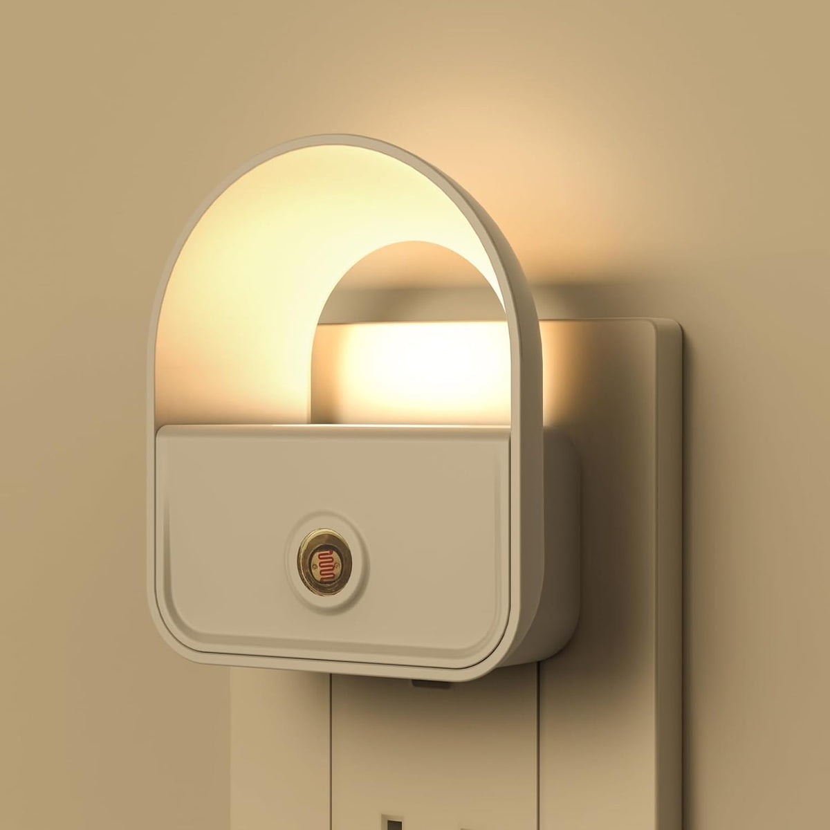Night Lights, Night Light Plug into, Warm LED Nightlights, 6 Pack