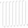 Sratte 8 Pcs Christmas Wreath Hangers for Front Door 14 Inch, White