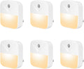 6 Pack Night Light, Night Lights Plug into, Warm LED Nightlights