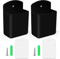 2 PCS Self Adhesive Remote Holder Wall Mount Control Holders