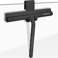Minismus Silicone Shower Squeegee with Black Hook, Shower Glass Cleaner
