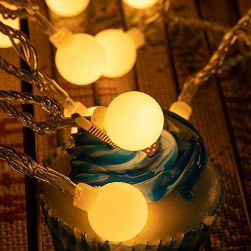 AWQ 200 LED Christmas Fairy String Lights for Xmas Decoration Warm White