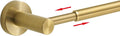 BESy Adjustable Towel Bar Towel Racks for Bathroom Rod Wall Mounted Gold