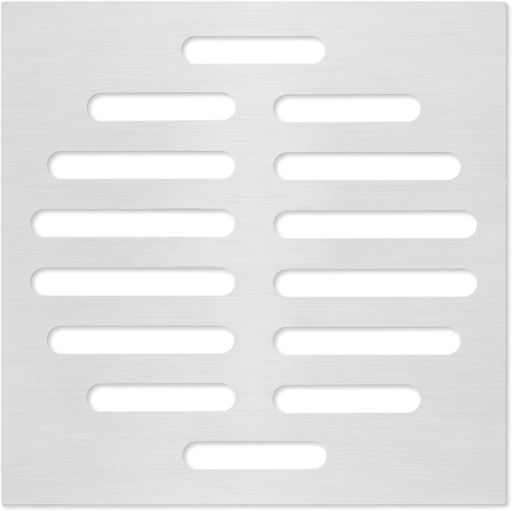 6 Inch Square Drain Cover Stainless Steel