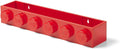 Room Copenhagen LEGO Book Rack Wall Shelf 18.9 in Red
