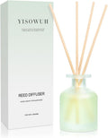 Reed Diffuser for Home, Clean Linen Scent 3.38oz (100ml)*1 Pack Essential Oil Reed Diffuser Set with 8 Sticks, Long Lasting Air Freshener for Bathroom Bedroom Living Room, Home Decor & Gifts