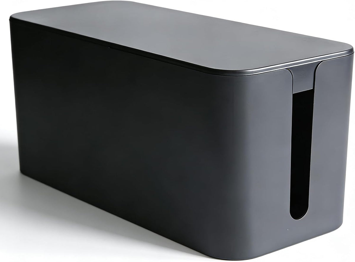 Cord Organizer Box Cable Management Hide Power Strips & Cords