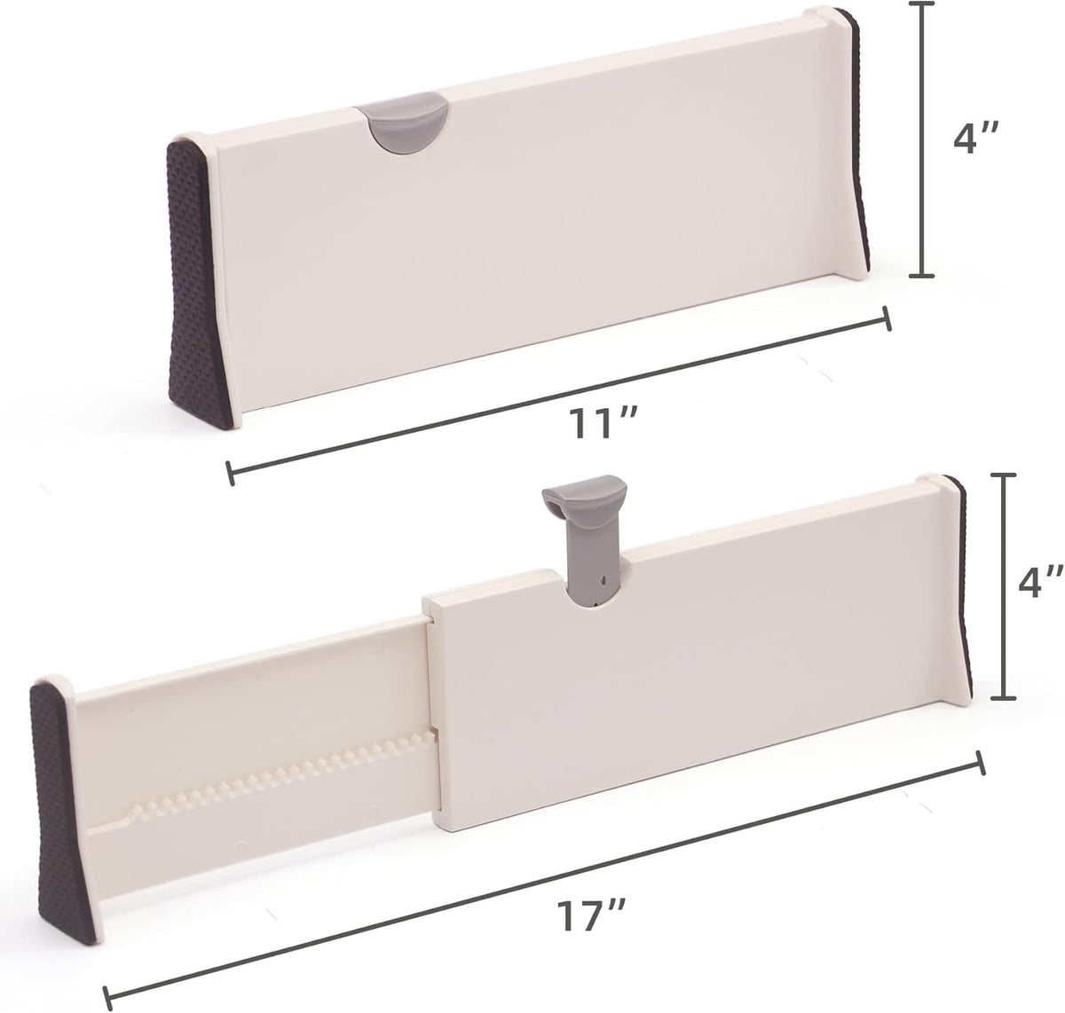 5-Pack Adjustable Drawer Dividers: The Ultimate Clutter-Free Solution