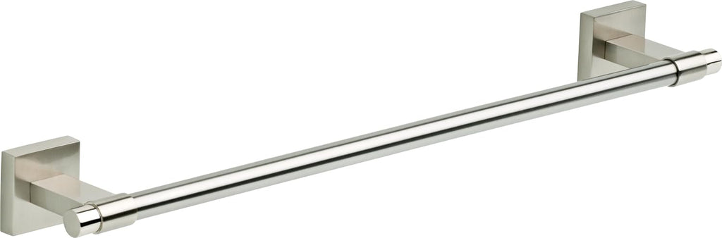Franklin Brass Towel Rack | 18 Inch Satin Nickel Towel Bar for Bathroom, Kitchen | Maxted Accessories