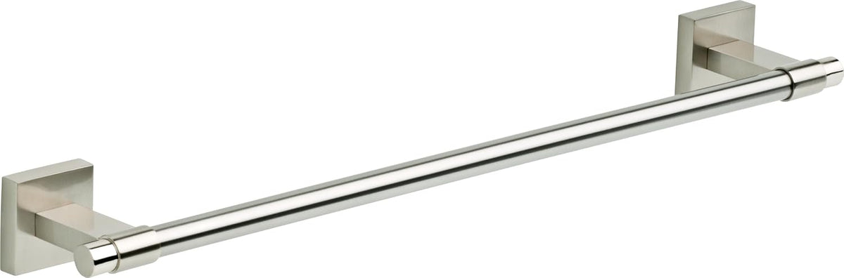 Franklin Brass Towel Rack | 18 Inch Satin Nickel Towel Bar for Bathroom, Kitchen | Maxted Accessories