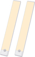 Motion Sensor Under Cabinet Lights, 2-Pack, Warm White, 12 inch