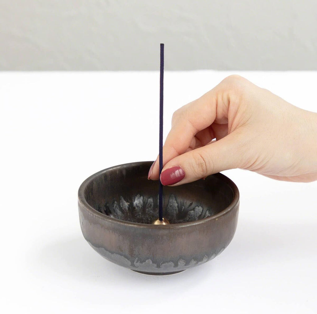 Asayu Japan Zen Incense Gift Set with Zen Holder, Low Smoke