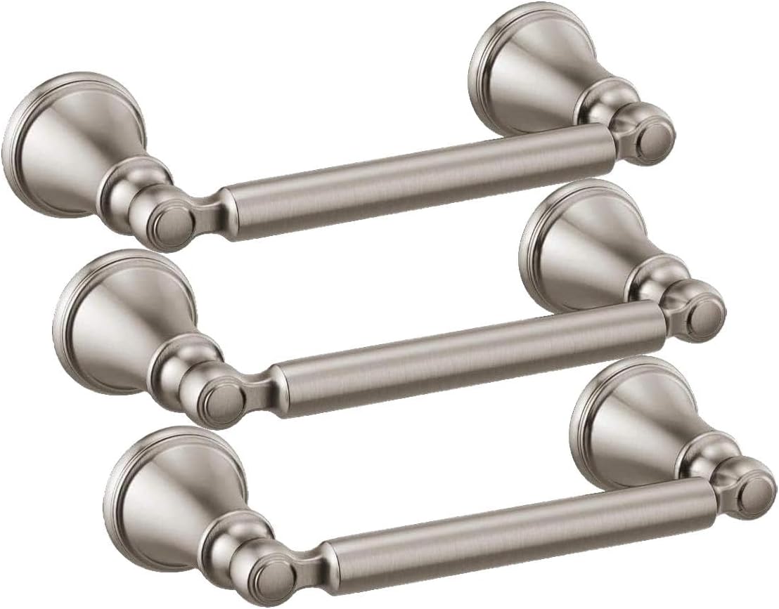 Delta Faucet 73250-SS Woodhurst Toilet Paper Holder, Stainless (Pack of 3)