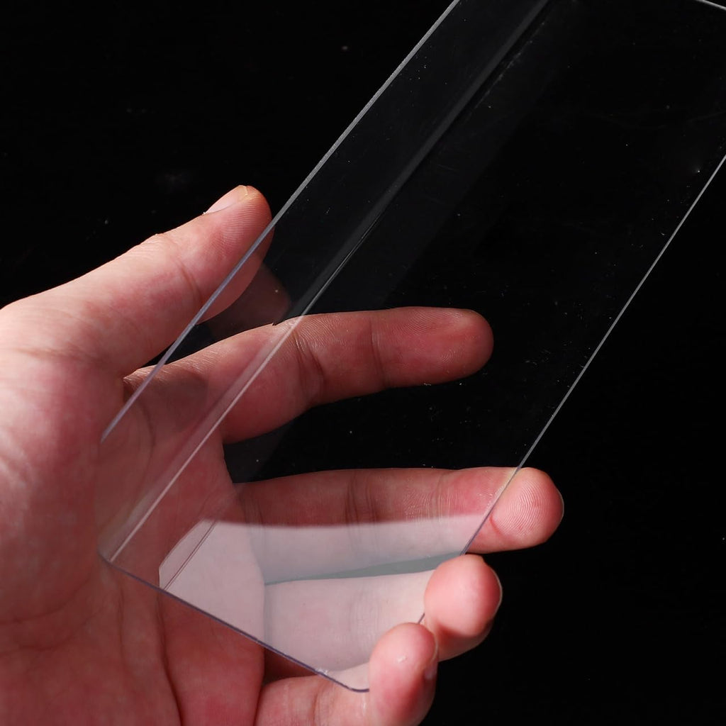 10pcs Clear L-Shaped Shelf Dividers Commodity Classification Organizer