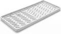 Silicone Sink Tray, Sponge Holder for Kitchen Counter, White Marble