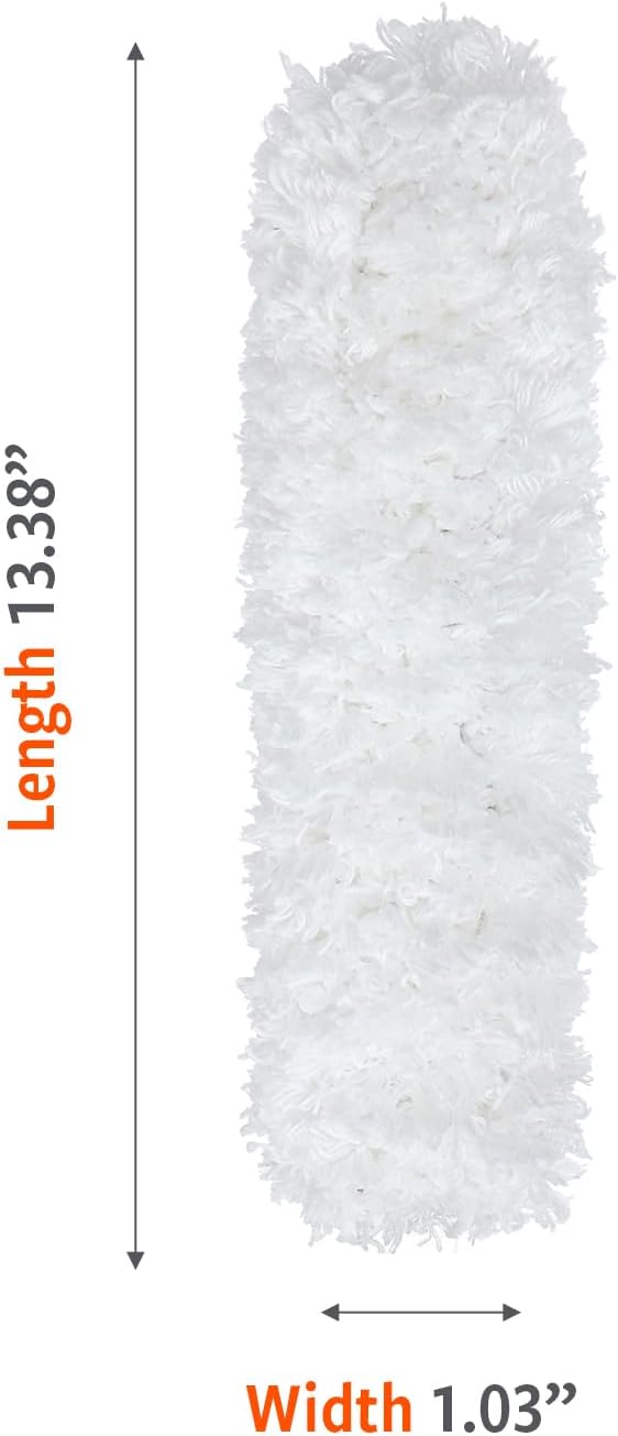 Full Circle Wash & Dry Fluffy Duster Microfiber Refill, Washable, Furniture
