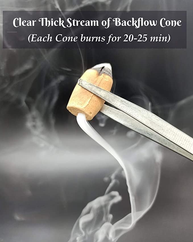 Backflow Incense Cones for Waterfall - 10 variants, 100 Cones [Improved]