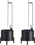 2 Pack Metal Incense Stick Holder, Ash Catcher Burner with Stable Base