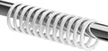 Kutesna 24PCS Shower Curtain Hooks,White Shower Curtain Rings