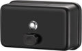 Stardrix Matte Black Stainless Steel Horizontal 1100ml/37oz Capacity Commercial-Grade Soap Dispenser, Wall-Mounted Bathroom Hand Soap Dispenser with Corrosion-Proof Lining and Anti-Leak Pump