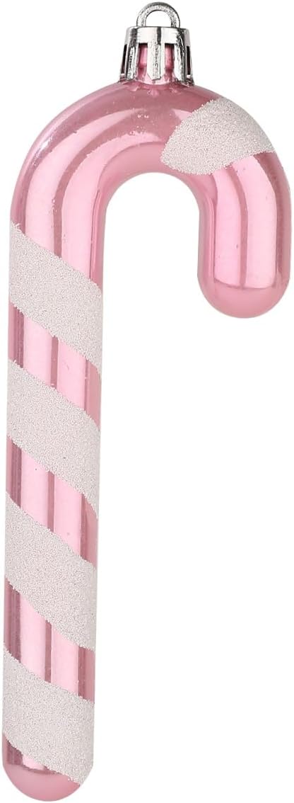 Sattiyrch 76ct Christmas Tree Ornaments Set,Pink Shatterproof Christmas Balls Decorations,Xmas Decorative Hanging Ornaments(Pink)