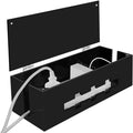 Cable Management Box with Magnetic Lock, Cord Organizer for Desk