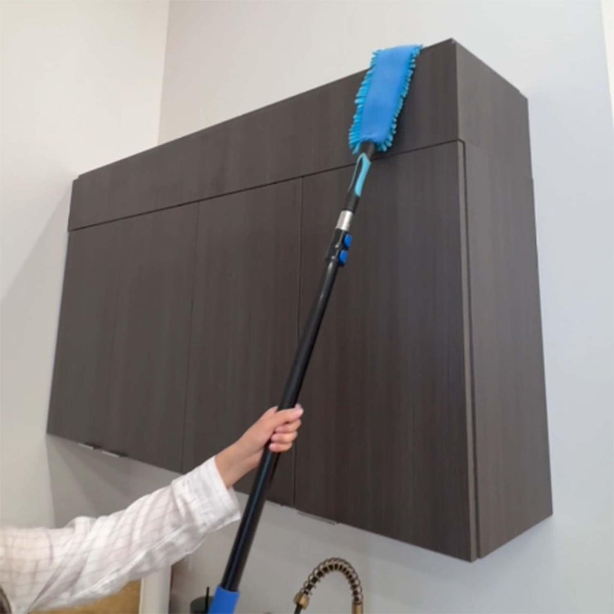 30ft 2 Cobweb Dusters, 24ft Extension Pole, High Ceiling Cleaning Tool