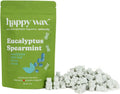 Happy Wax Eucalyptus Spearmint Scented Bear Wax Melts - Natural Strong Eucalyptus Scented Wax Melts Infused w/Essential Oils - Non Toxic Soy Wax for Warmers (8 oz Pouch)