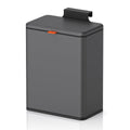 Mbillion 2.1 Gal Brushed Black Hanging Stainless Steel Compost Bin