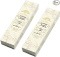 Candlestock Real Bayberry Taper Candle Pair 8 inch - Pure Bayberry and Pure 100% USA Beeswax Blend - Dripless Taper Candles - 2 Pairs (4 Candles)