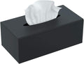 FEMELI Matte Black Long Tissue Boxs Covers Holder Rectangular Acrylic Home