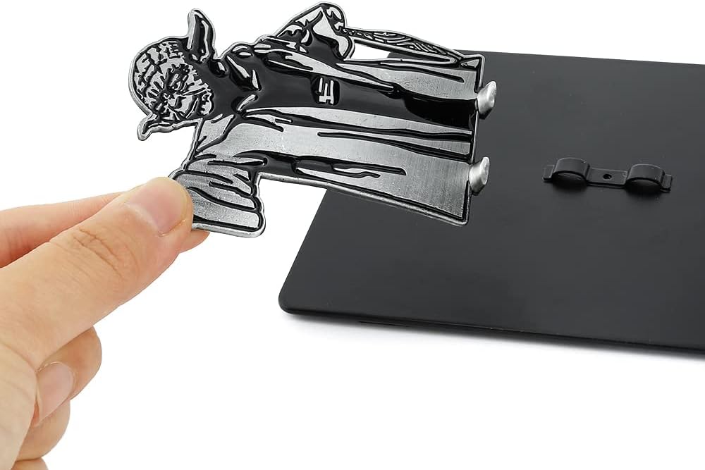 Premium Heavy-Duty Metal Bookend - Black L-Shaped Book End