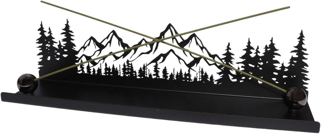 Mountain Forest Metal Incense Holder