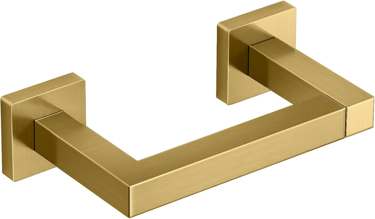 FEILERN Toilet Paper Holder, Wall Mount Pivoting for Bathroom, Gold