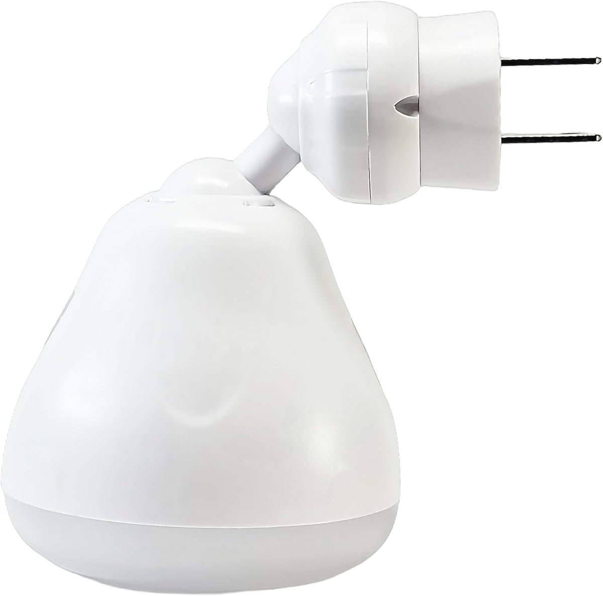 Bright Night Sensor Light LED Motion and Light Sensor AC Outlet Plug-in Flexible Neck Rotatable PIR Automatic Lamp Dusk to Dawn 5W 6500K